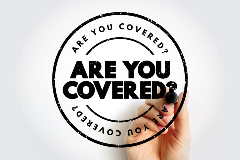 Are you covered concept image